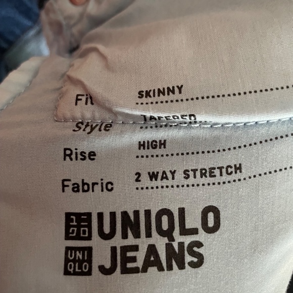 Blue uniqlo jeans 30 - Picture 5 of 6